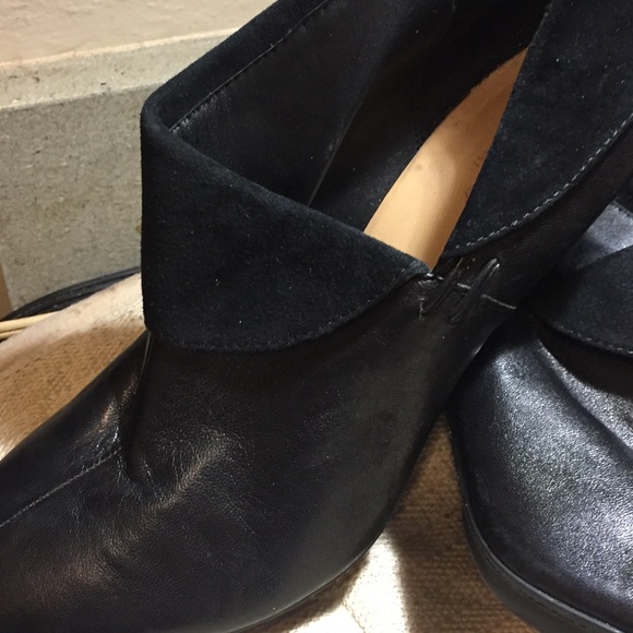 COACH Leather & Suede Booties - Picture 3 of 5